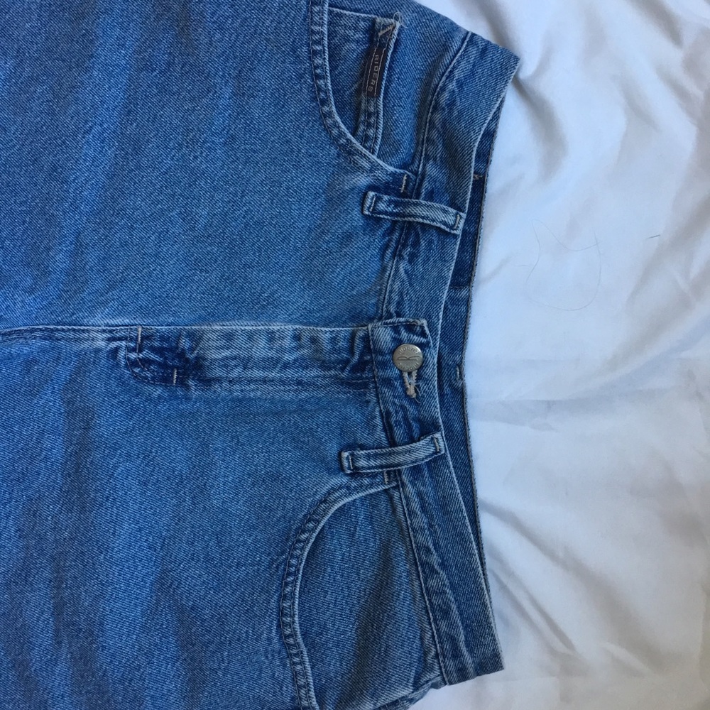 Vintage High-waisted, Raw Edge, Riders Shorts - Picture 3 of 7